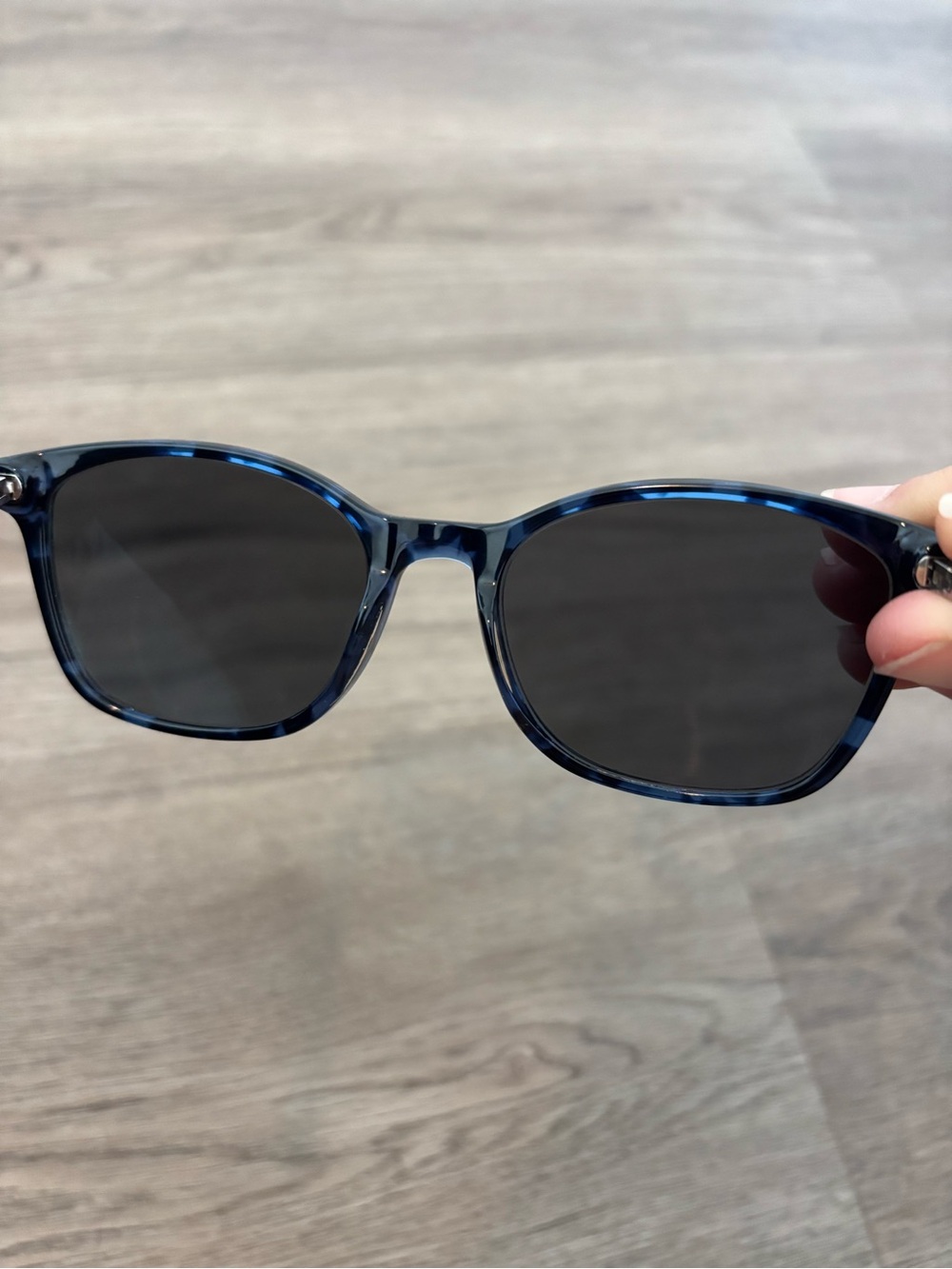Karen Kane Marsann Blue Tortoise Eyeglass Glasses Frames 53-18-135 - Picture 8 of 13